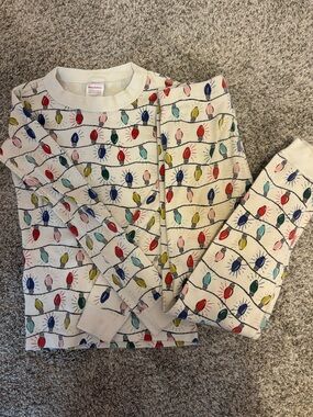 Hanna Andersson Holiday Lights Pajama Set Unisex